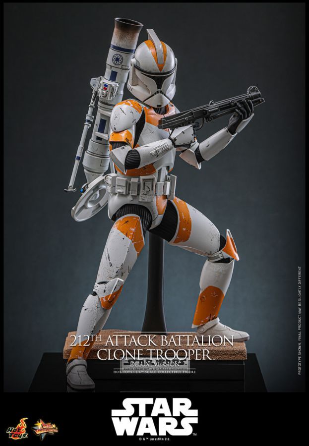 Star Wars – 212th Attack Battalion Clone Trooper Deluxe 1:6 Collectable Action Figure