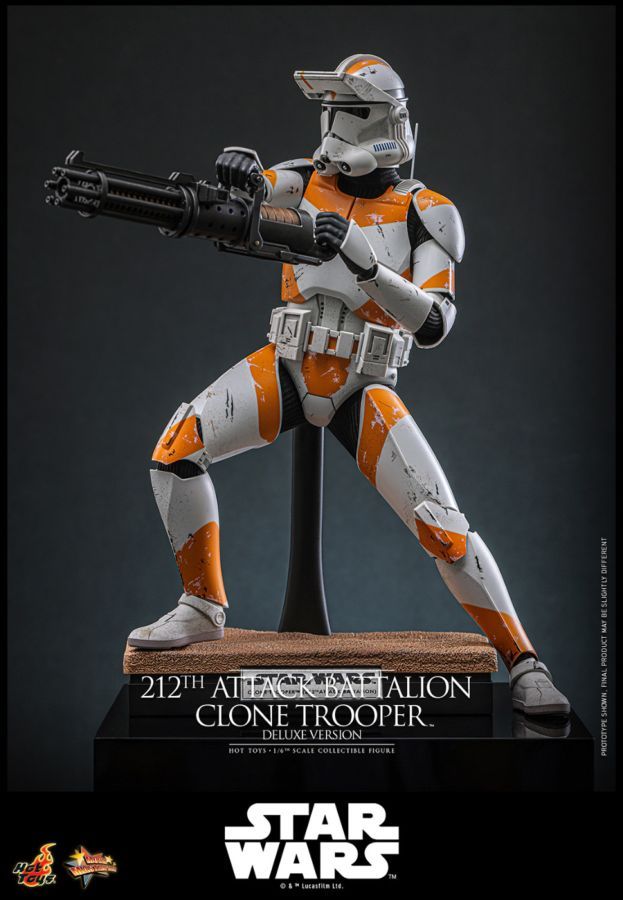 Star Wars – 212th Attack Battalion Clone Trooper Deluxe 1:6 Collectable Action Figure