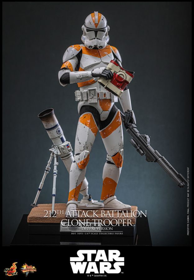 Star Wars – 212th Attack Battalion Clone Trooper Deluxe 1:6 Collectable Action Figure