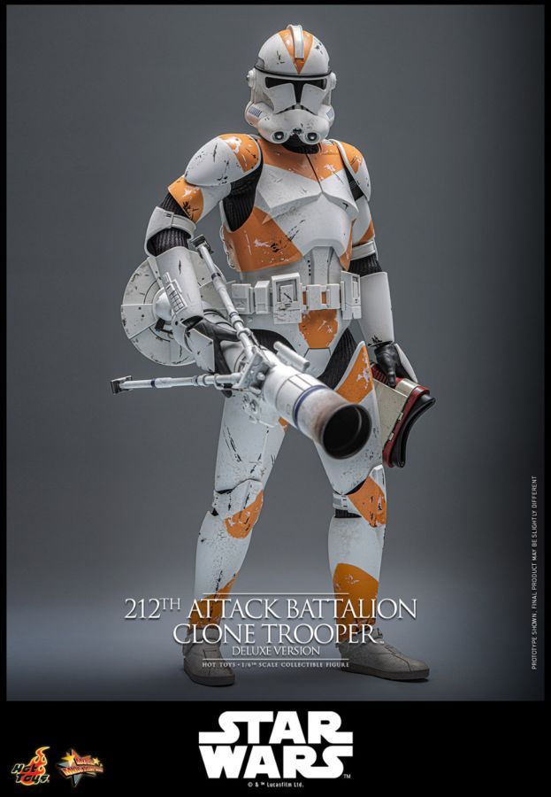 Star Wars – 212th Attack Battalion Clone Trooper Deluxe 1:6 Collectable Action Figure