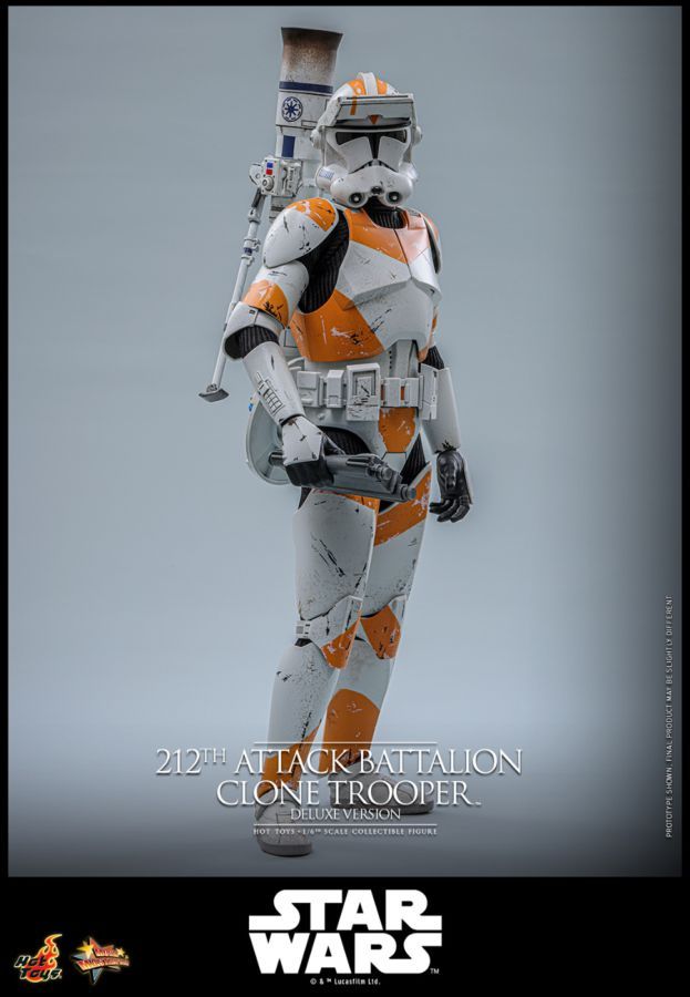 Star Wars – 212th Attack Battalion Clone Trooper Deluxe 1:6 Collectable Action Figure