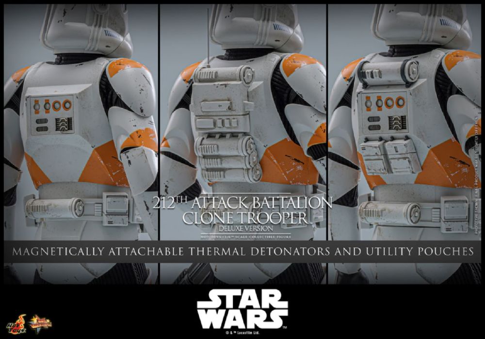 Star Wars – 212th Attack Battalion Clone Trooper Deluxe 1:6 Collectable Action Figure