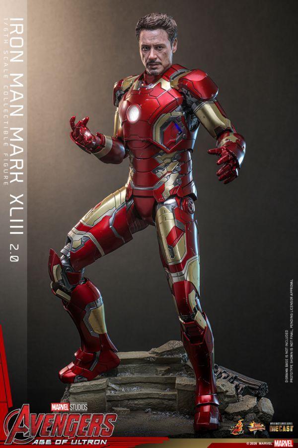 Avengers: Age of Ultron – Iron Man Mark XLIII (2.0) 1:6 Scale Figure