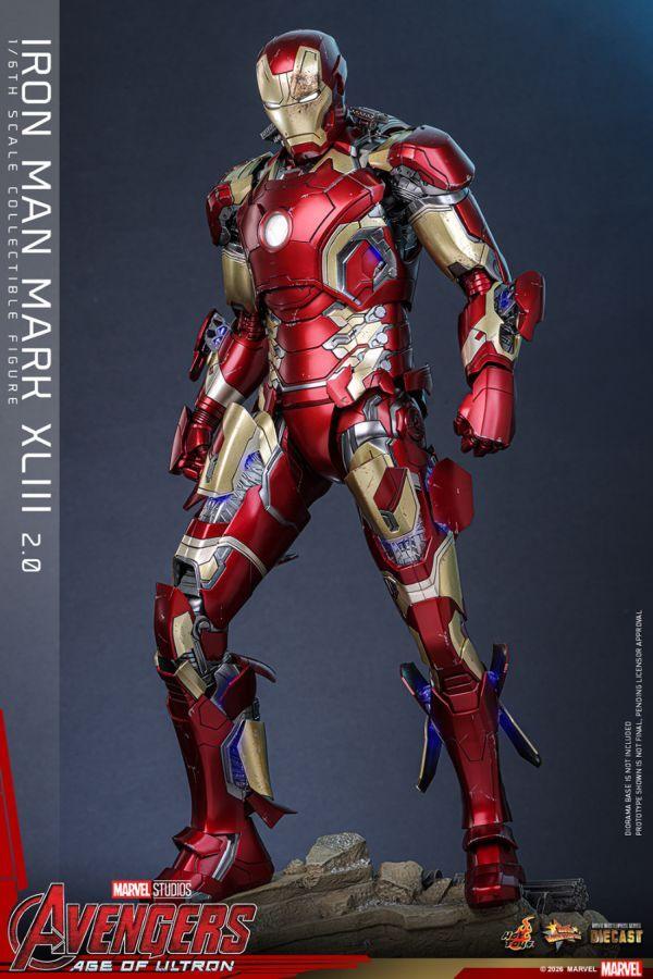 Avengers: Age of Ultron – Iron Man Mark XLIII (2.0) 1:6 Scale Figure