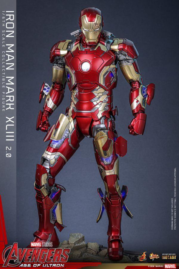 Avengers: Age of Ultron – Iron Man Mark XLIII (2.0) 1:6 Scale Figure