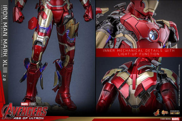 Avengers: Age of Ultron – Iron Man Mark XLIII (2.0) 1:6 Scale Figure