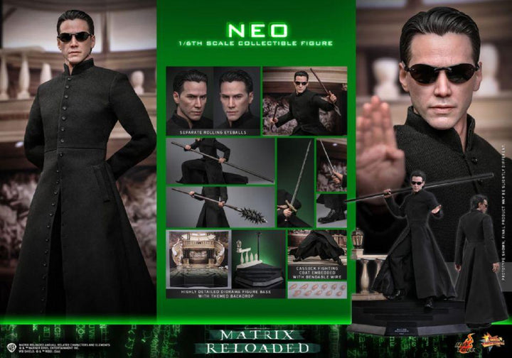 The Matrix Reloaded – Neo 1:6 Scale Collectible Action Figure