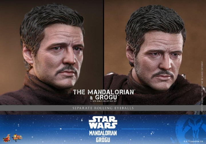 Star Wars: The Mandalorian &amp; Grogu – The Mandalorian with Grogu 1:6 Scale Collectible Action Figure