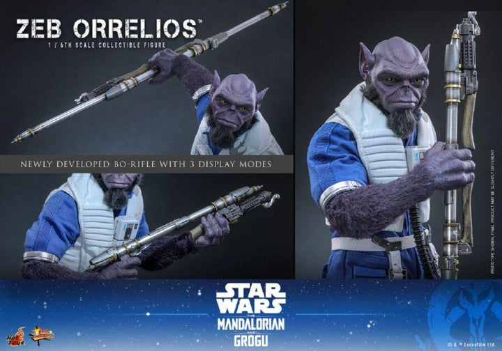 The Mandalorian &amp; Grogu (2026) – Zeb Orrelios 1:6 Scale Collectible Action Figure