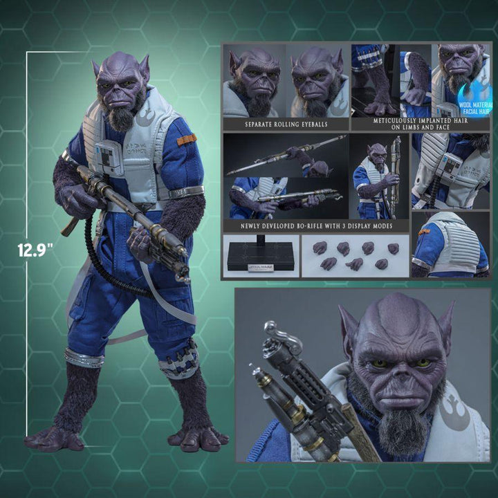 The Mandalorian &amp; Grogu (2026) – Zeb Orrelios 1:6 Scale Collectible Action Figure