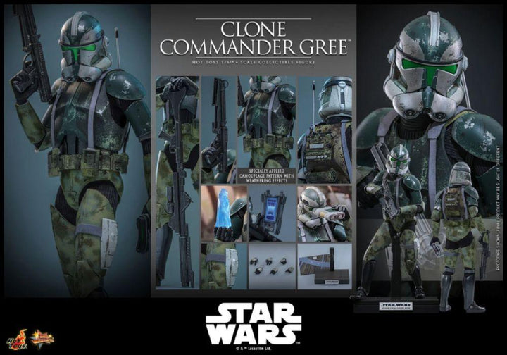 Star Wars – Clone Commander Gree 1:6 Scale Collectable Action Figure
