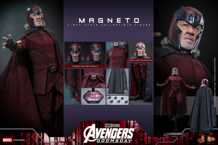 Avengers: Doomsday – Magneto (Collector Version) 1:6 Scale Collectable Action Figure