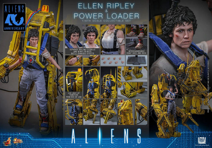 Aliens – Ellen Ripley &amp; Power Loader 1:6 Scale Collectable Action Figure