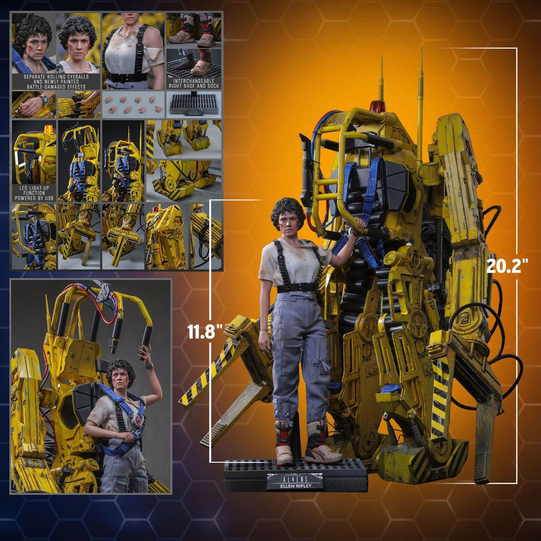 Aliens – Ellen Ripley &amp; Power Loader 1:6 Scale Collectable Action Figure
