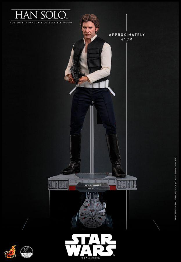 Star Wars – Han Solo 1:4 Scale Collectible Action Figure