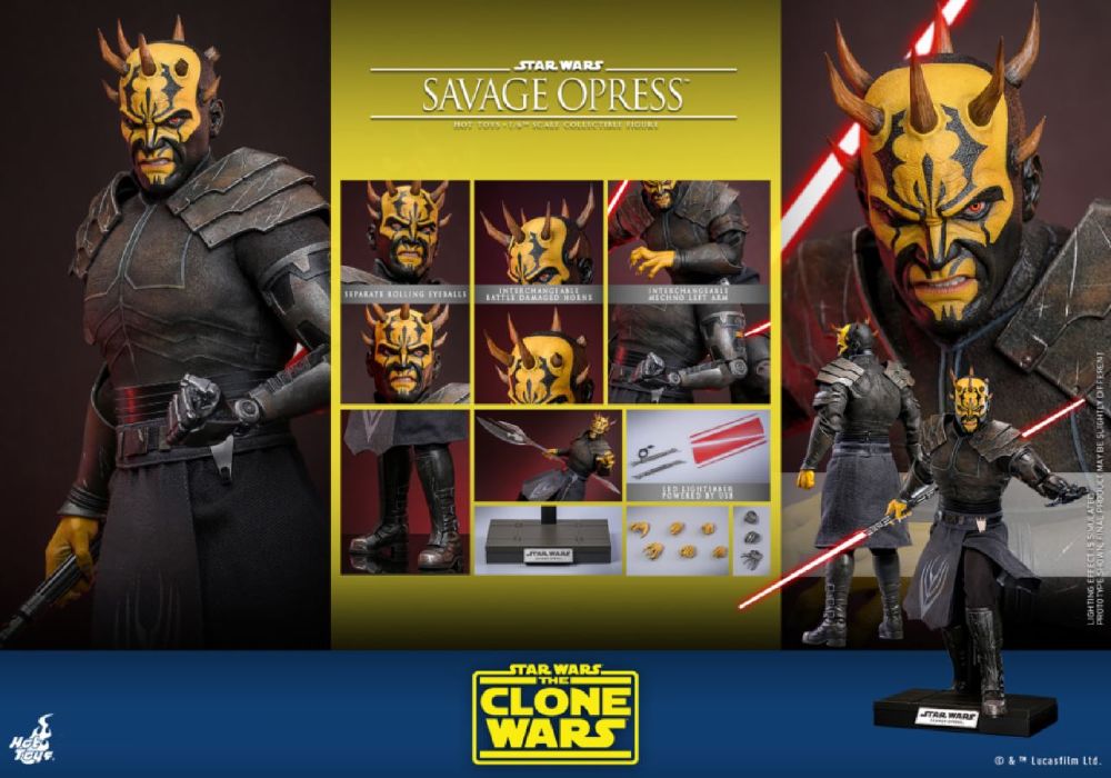 Star Wars: Clone Wars – Savage Opress 1:6 Scale Action Figure