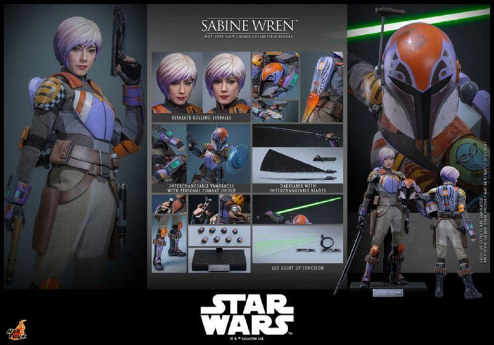 Star Wars: Rebels – Sabine Wren 1:6 Scale Collectible Action Figure
