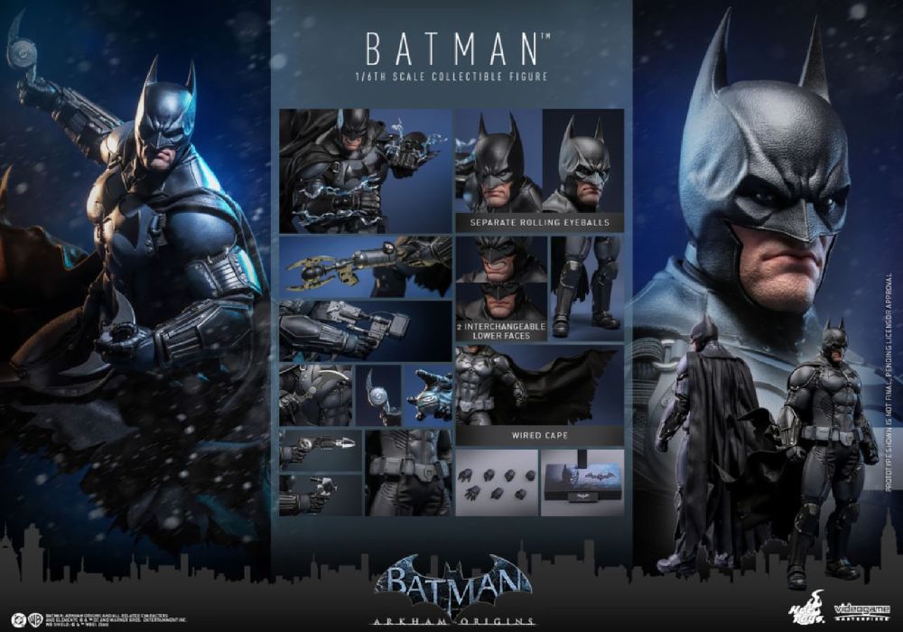 Batman: Arkham Origins – Batman 1:6 Scale Collectable Action Figure