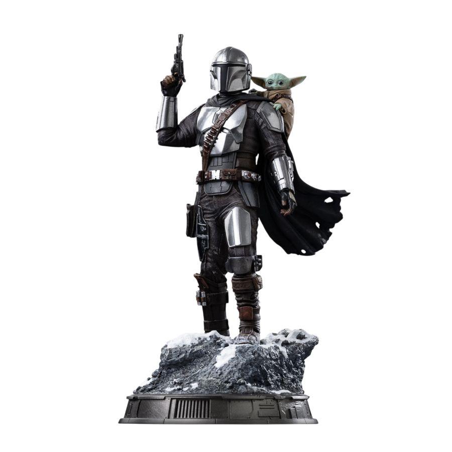 Mandalorian &amp; Grogu Art Scale 1:10 Statue