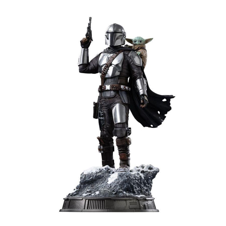 Mandalorian &amp; Grogu Art Scale 1:10 Statue
