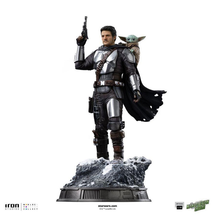 Mandalorian &amp; Grogu Art Scale 1:10 Statue