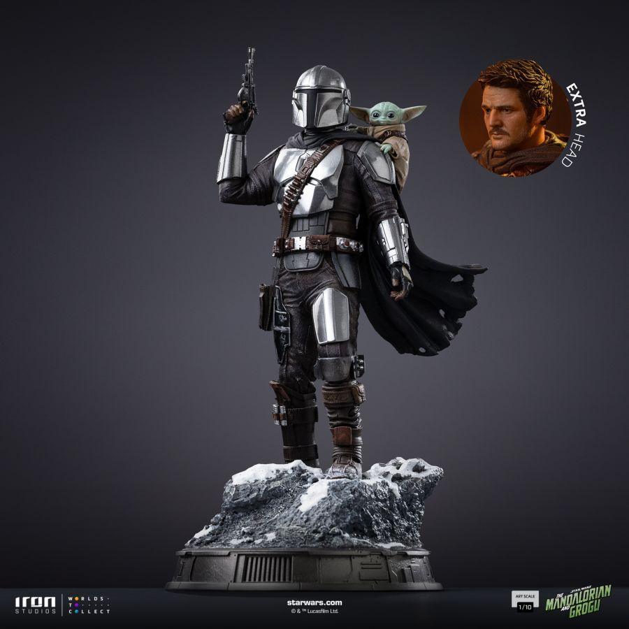 Mandalorian &amp; Grogu Art Scale 1:10 Statue