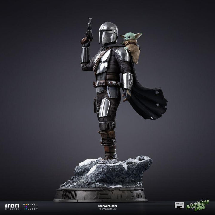 Mandalorian &amp; Grogu Art Scale 1:10 Statue