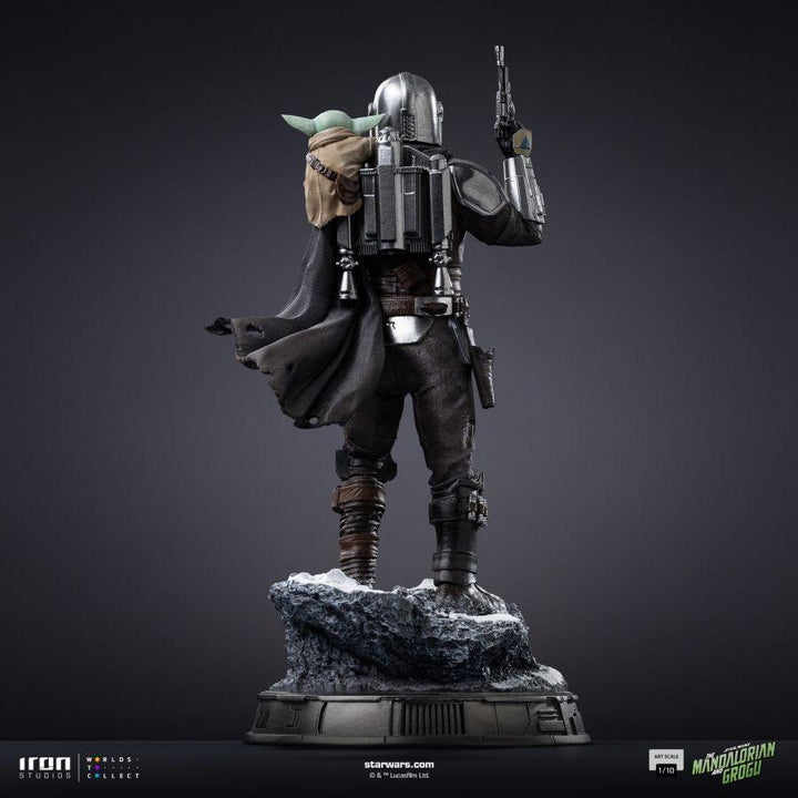 Mandalorian &amp; Grogu Art Scale 1:10 Statue