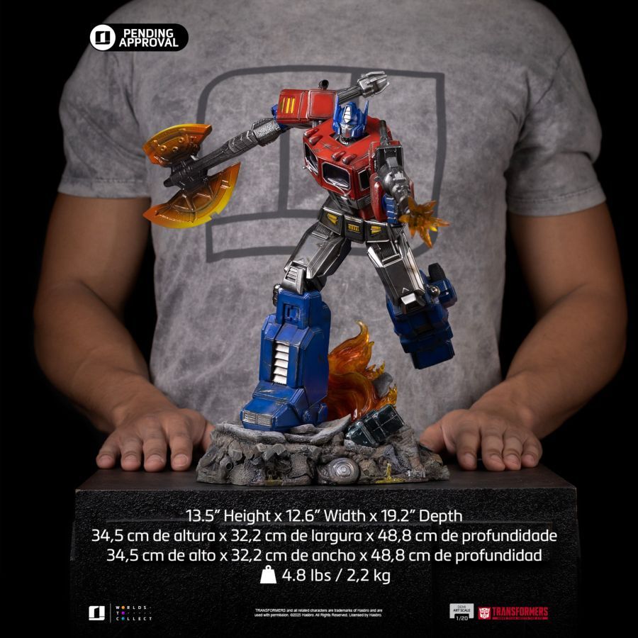 Transformers – Optimus Prime Demi Art 1:20 Scale Statue