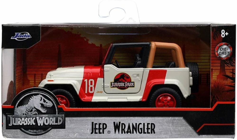 Jurassic World – 1992 Jeep Wrangler 1:32 Scale Hollywood Ride