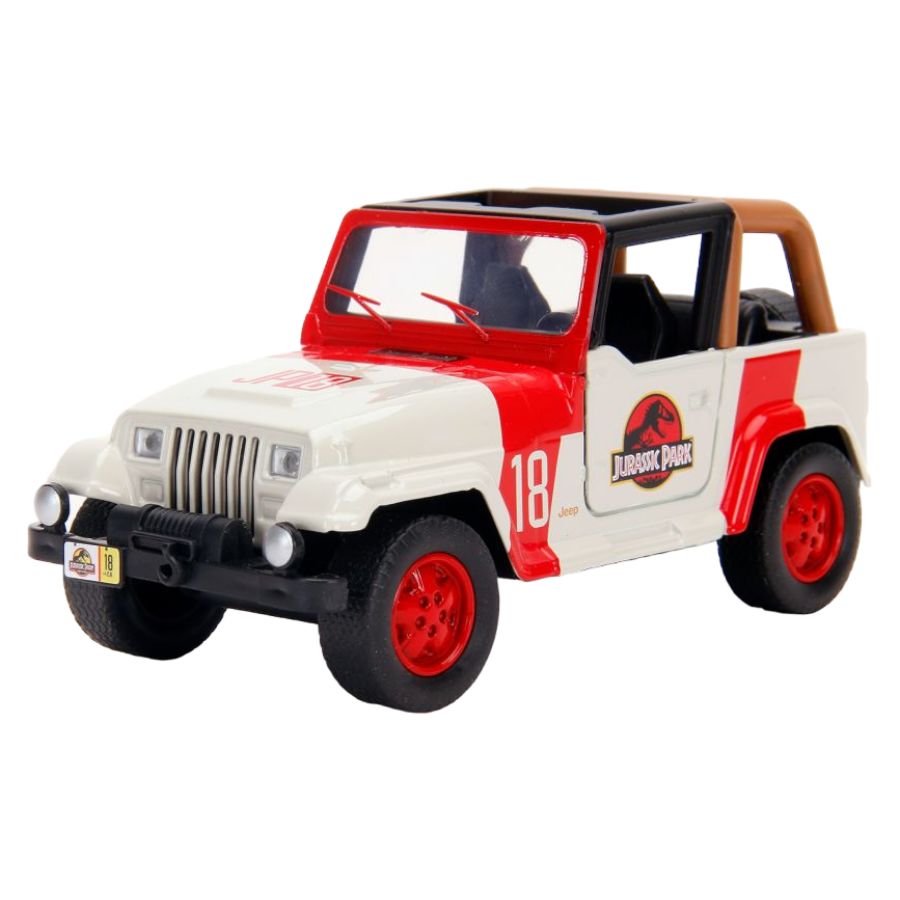 Jurassic World – 1992 Jeep Wrangler 1:32 Scale Hollywood Ride