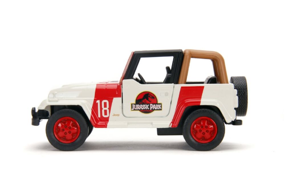 Jurassic World – 1992 Jeep Wrangler 1:32 Scale Hollywood Ride