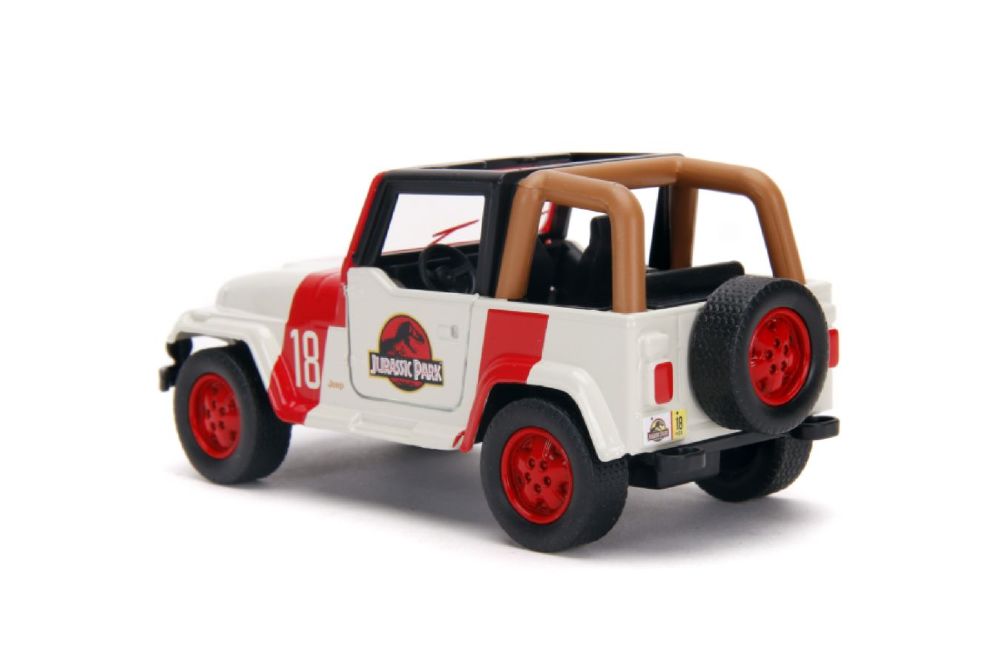 Jurassic World – 1992 Jeep Wrangler 1:32 Scale Hollywood Ride