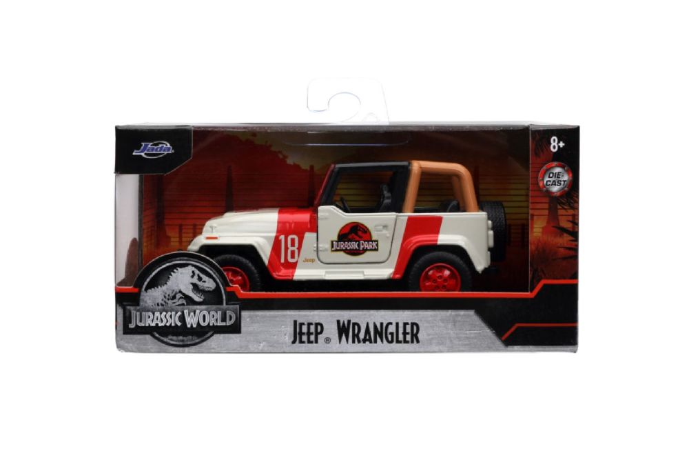 Jurassic World – 1992 Jeep Wrangler 1:32 Scale Hollywood Ride