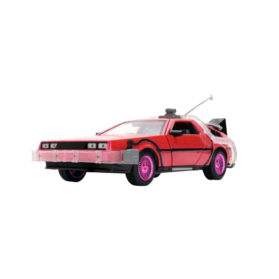 Pink Slips – Delorean (Pink) 1:24 Scale Diecast Vehicle