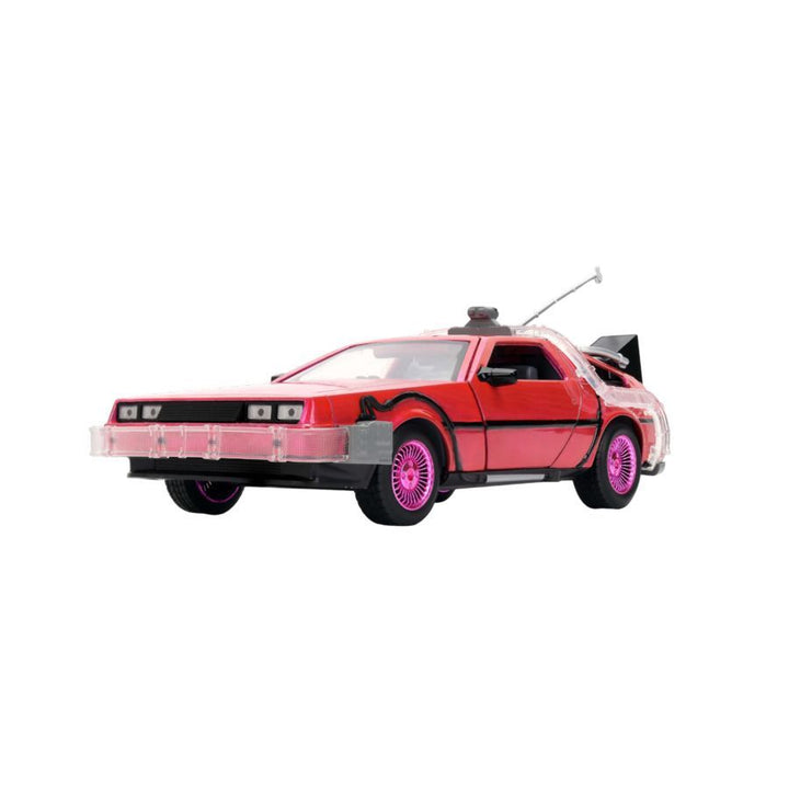 Pink Slips – Delorean (Pink) 1:24 Scale Diecast Vehicle