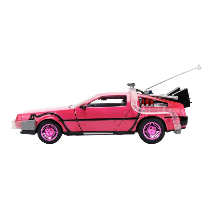 Pink Slips – Delorean (Pink) 1:24 Scale Diecast Vehicle
