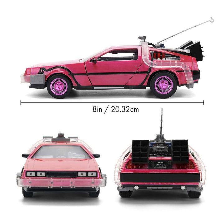 Pink Slips – Delorean (Pink) 1:24 Scale Diecast Vehicle