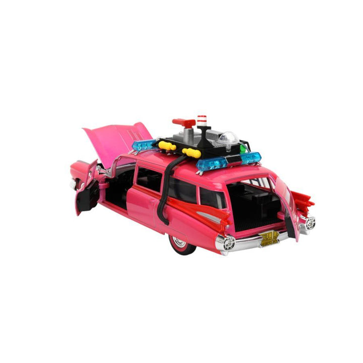 Pink Slips – Ghostbusters Ecto-1 (Pink) 1:24 Scale Diecast Vehicle