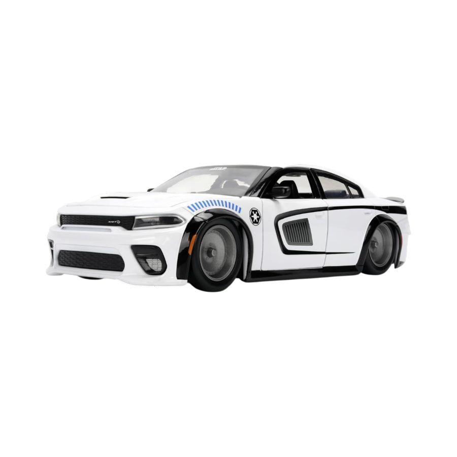 Star Wars – 1:24 2021 Dodge Charger Diecast Vehicle w/Stormtrooper