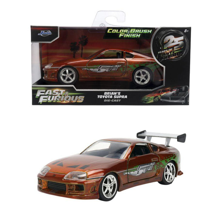 Fast &amp; Furious – 1:32 1995 Toyota Supra Anniversary Diecast Vehicle