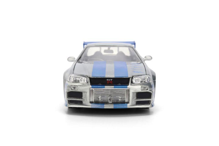 Fast &amp; Furious – Brian’s 2002 Nissan Skyline GT-R (BNR34) 1:24 Scale Diecast Vehicle