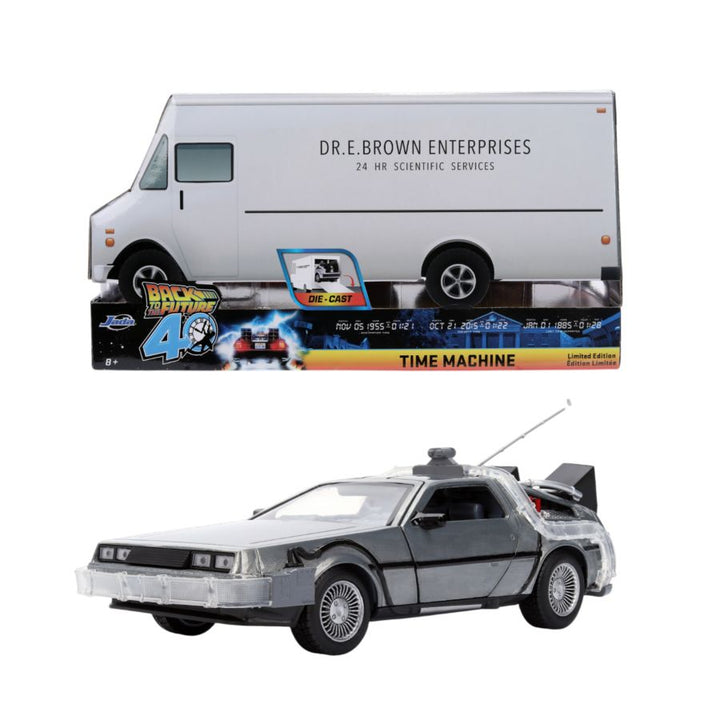 Back to the Future – Delorean 1:24 Scale Vehicle with Truck Box