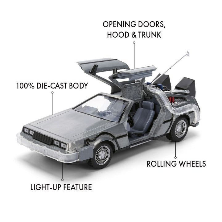Back to the Future – Delorean 1:24 Scale Vehicle with Truck Box