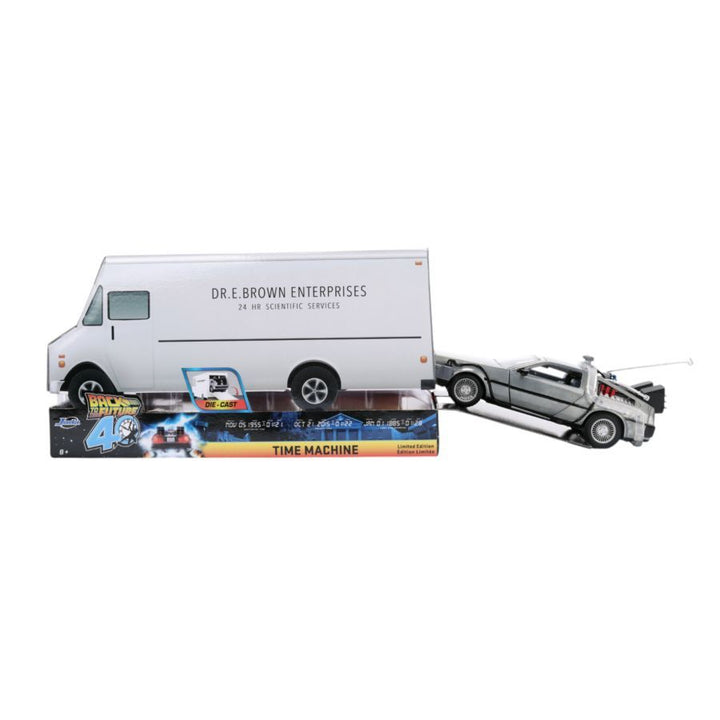 Back to the Future – Delorean 1:24 Scale Vehicle with Truck Box