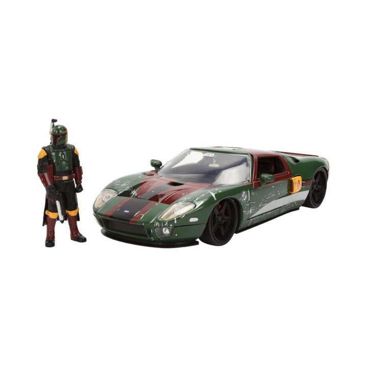 Star Wars – 2005 Ford GT (with Boba Fett) 1:24 Scale Diecast Vehicle