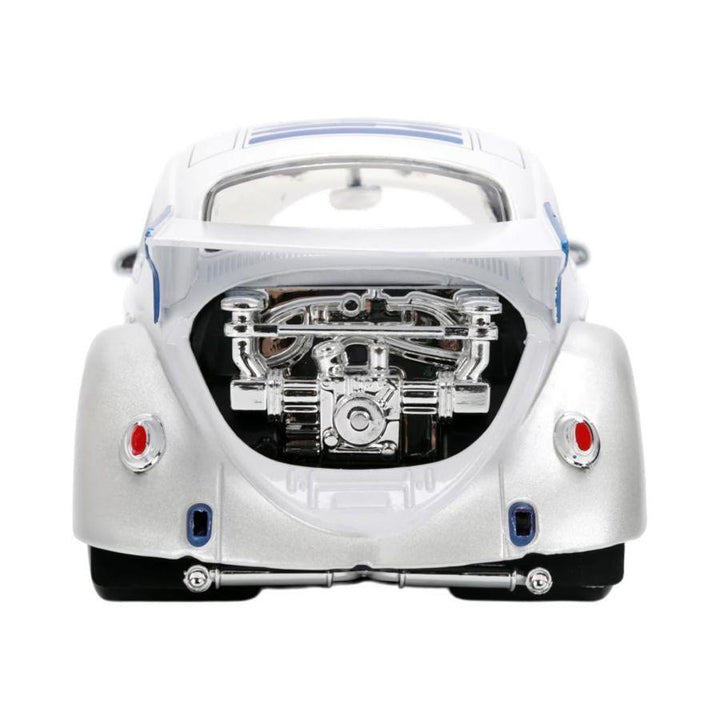 Star Wars – 1:24 1959 Volkswagen Drag Beetle Diecast Vehicle with R2D2