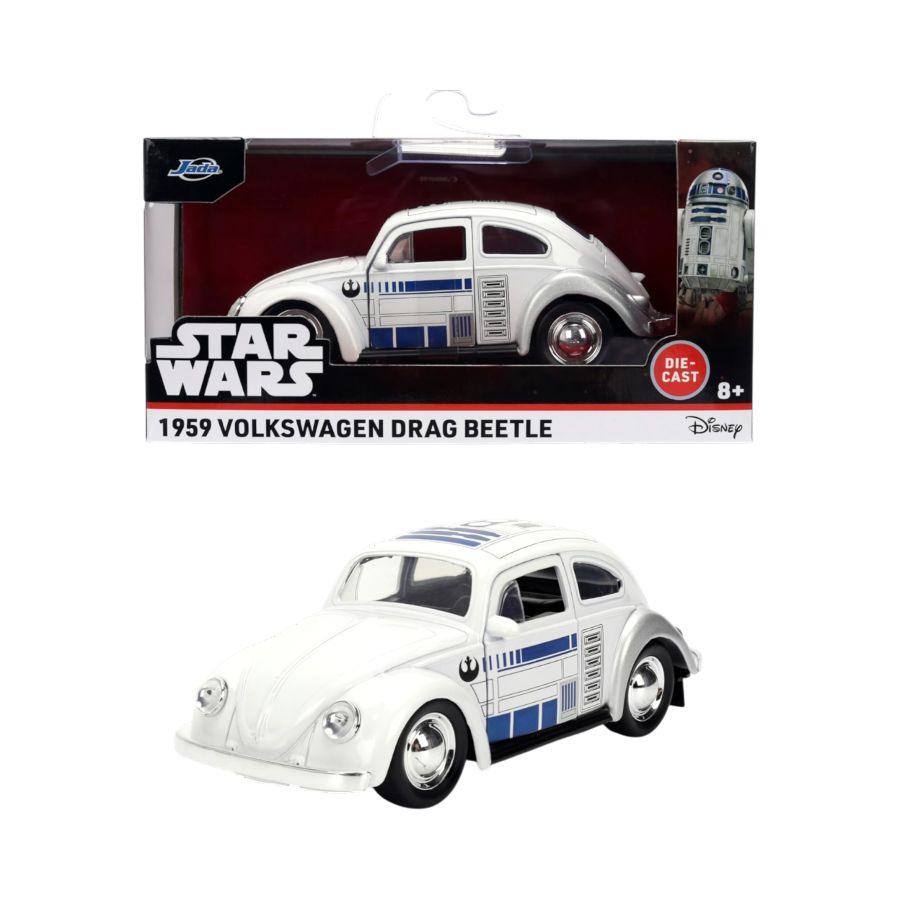 Star Wars – 1:32 1959 Volkswagen Drag Beetle (R2D2) Diecast Vehicle