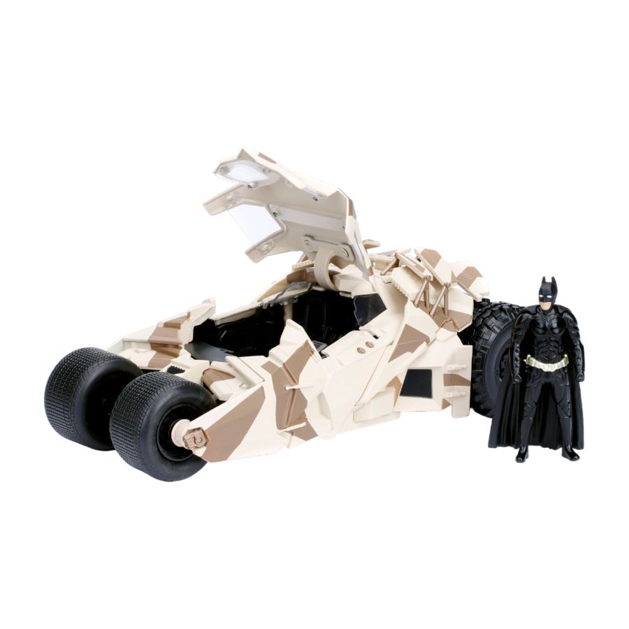 Batman The Dark Knight – Batmobile Camo with Batman 1:24 Scale
