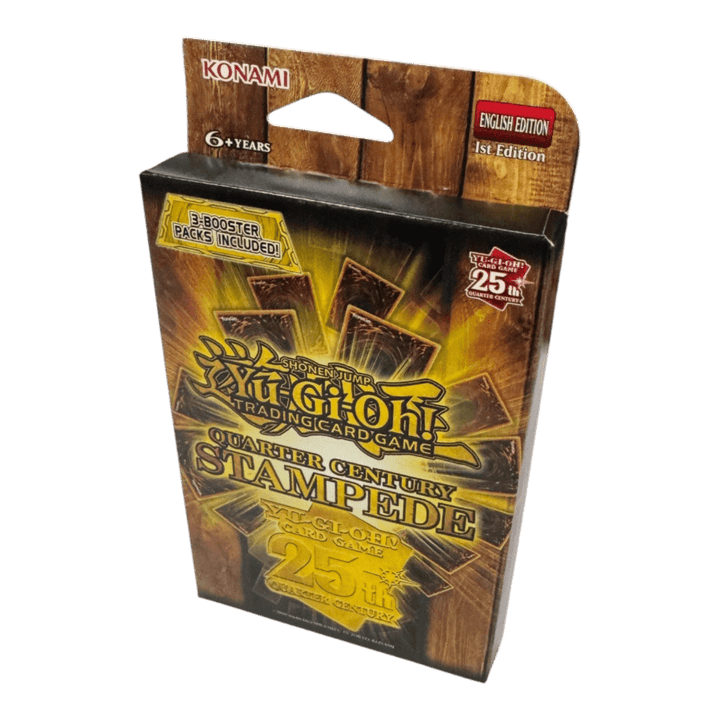 Yu-Gi-Oh! – Quarter Century Stampede Tuckbox (3 Pack)
